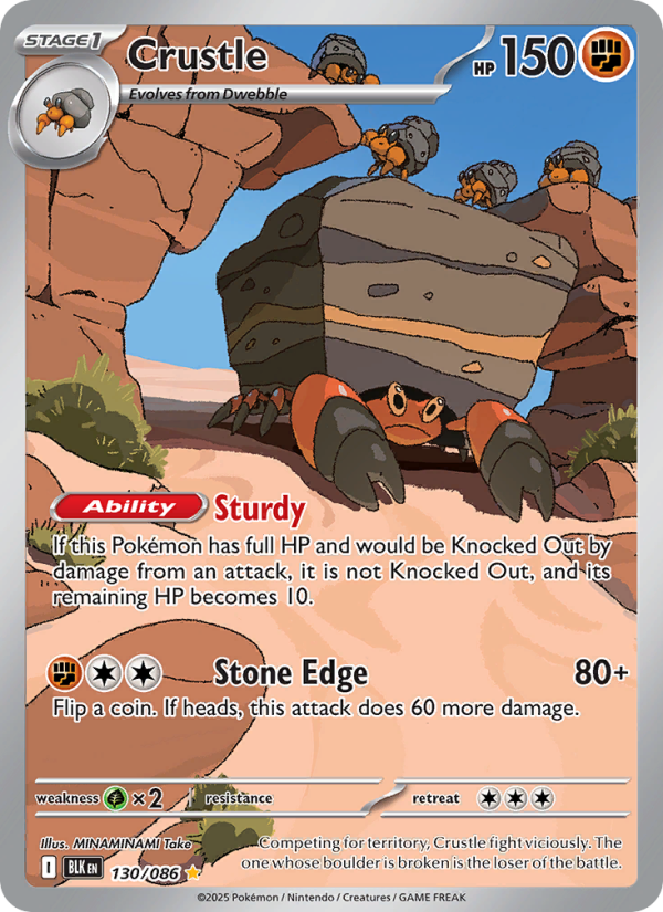 Crustle - Pokémon TCG Card