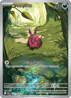 Venipede - pokemon TCG Card