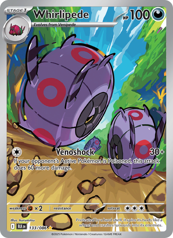 Whirlipede - Pokémon TCG Card