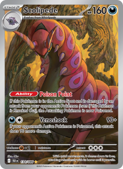 Scolipede - pokemon TCG Card