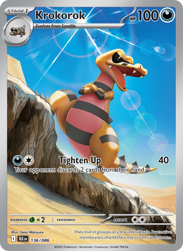 Krokorok - Pokémon TCG Card