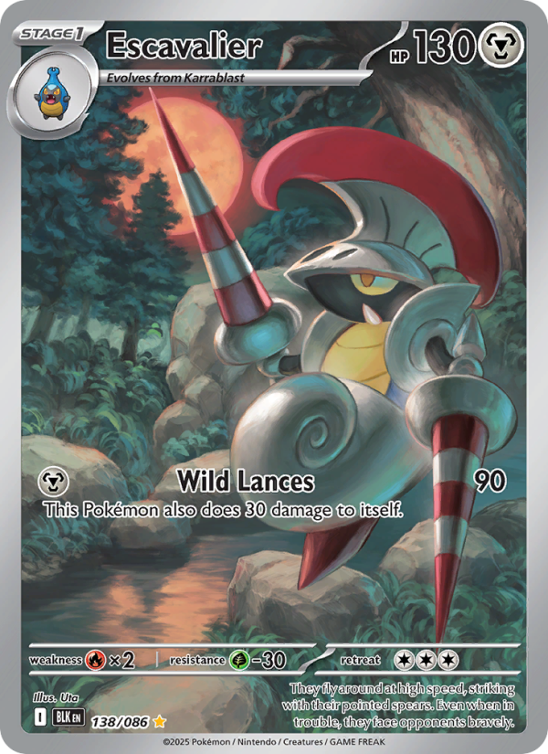 Escavalier - Pokémon TCG Card