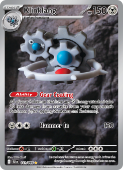 Klinklang - pokemon TCG Card
