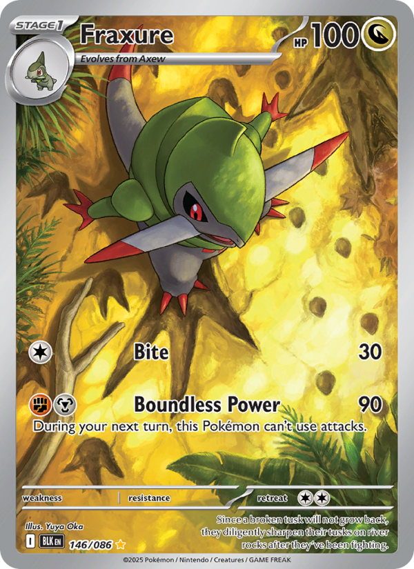 Fraxure - Pokémon TCG Card