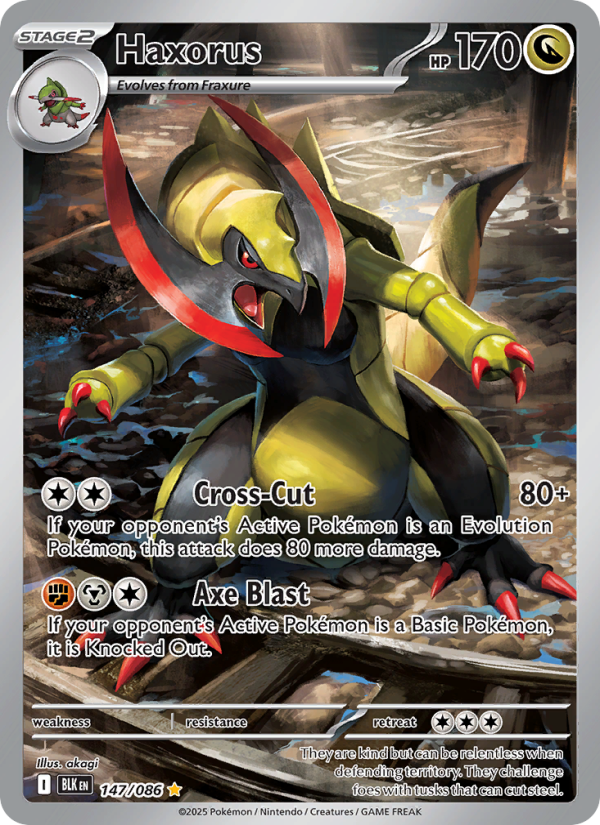 Haxorus - Pokémon TCG Card