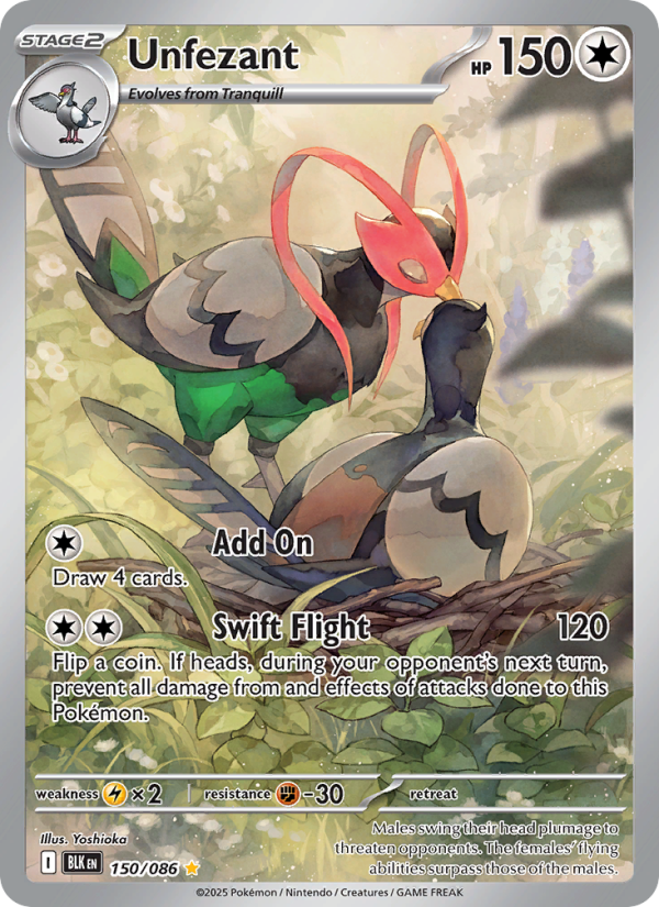 Unfezant - Pokémon TCG Card