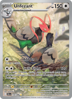 Unfezant - pokemon TCG Card