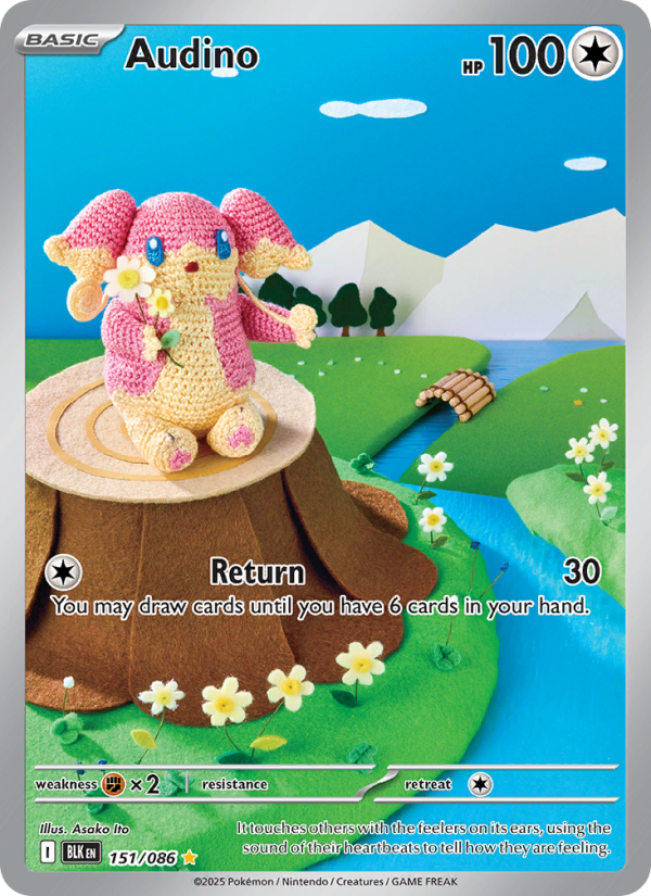 Audino - Pokémon TCG Card