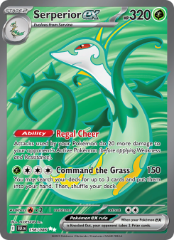 Serperior ex - pokemon TCG Card