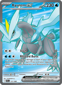 Kyurem ex - pokemon TCG Card