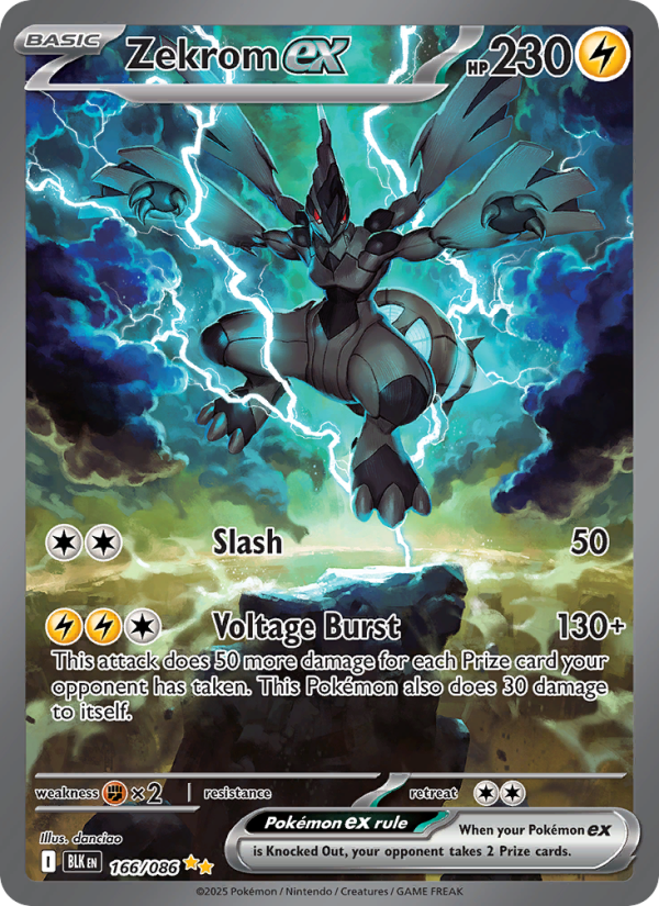 Zekrom ex - Pokémon TCG Card
