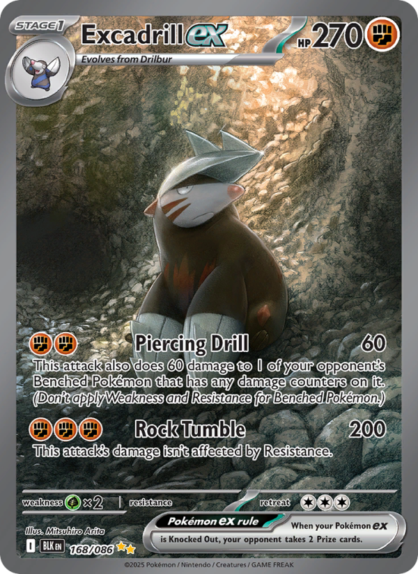 Excadrill ex - Pokémon TCG Card