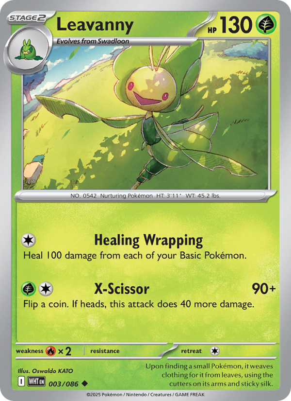 Leavanny - Pokémon TCG Card