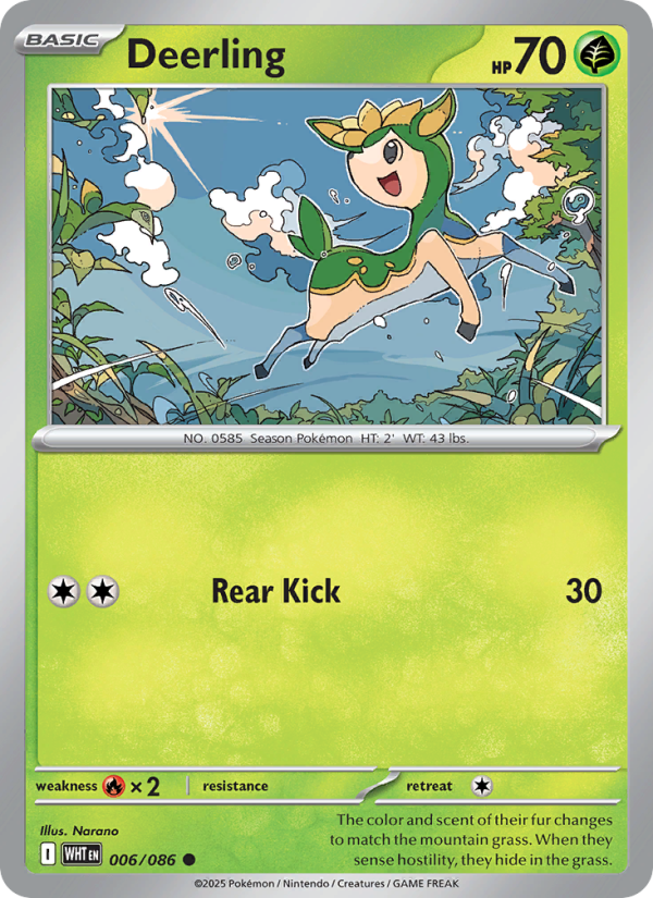 Deerling - Pokémon TCG Card