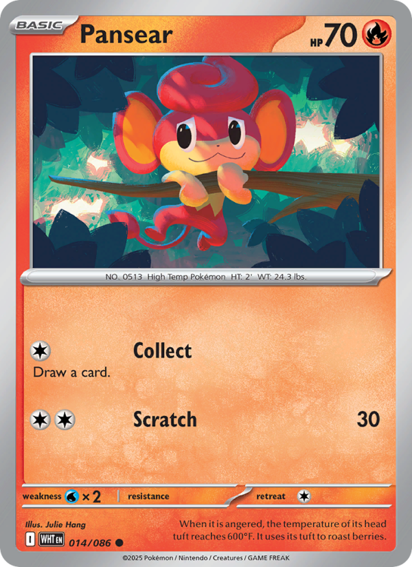 Pansear - Pokémon TCG Card