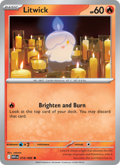 Litwick - pokemon TCG Card