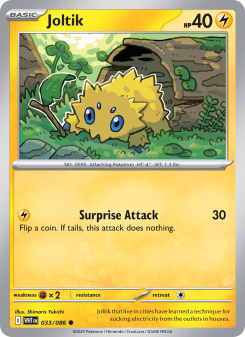 Joltik - pokemon TCG Card
