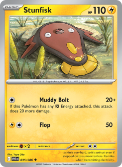 Stunfisk - pokemon TCG Card