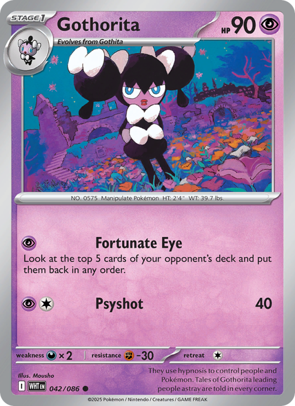Gothorita - Pokémon TCG Card