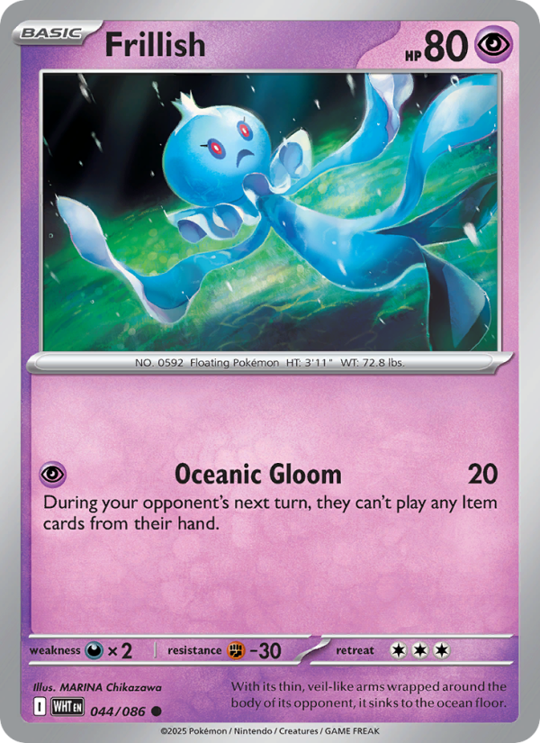 Frillish - Pokémon TCG Card