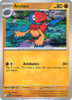 Archen - pokemon TCG Card