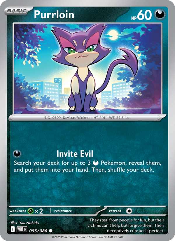 Purrloin - Pokémon TCG Card