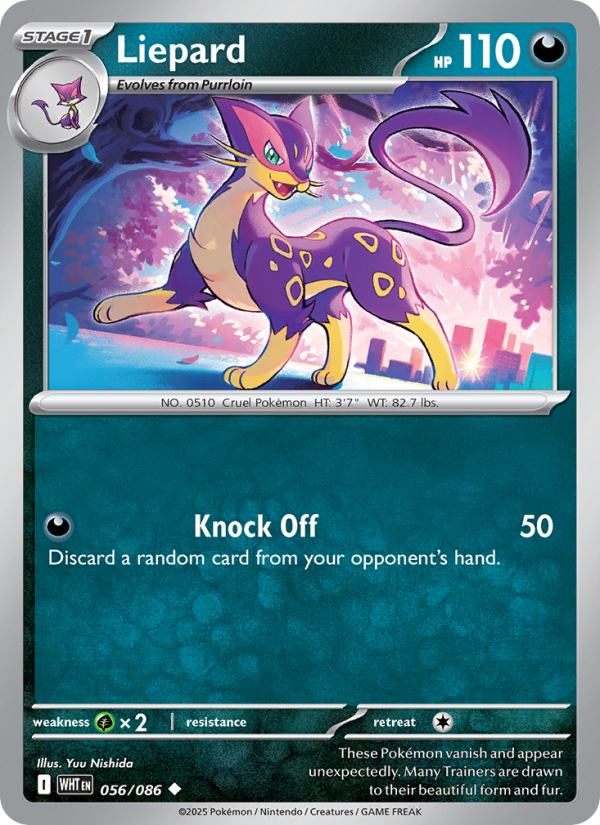 Liepard - Pokémon TCG Card