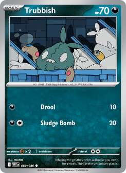 Trubbish - pokemon TCG Card