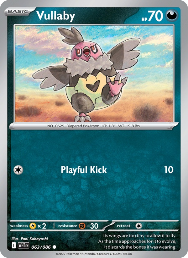 Vullaby - Pokémon TCG Card
