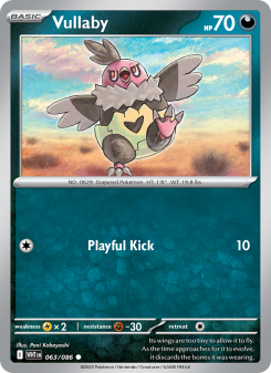 Vullaby - pokemon TCG Card