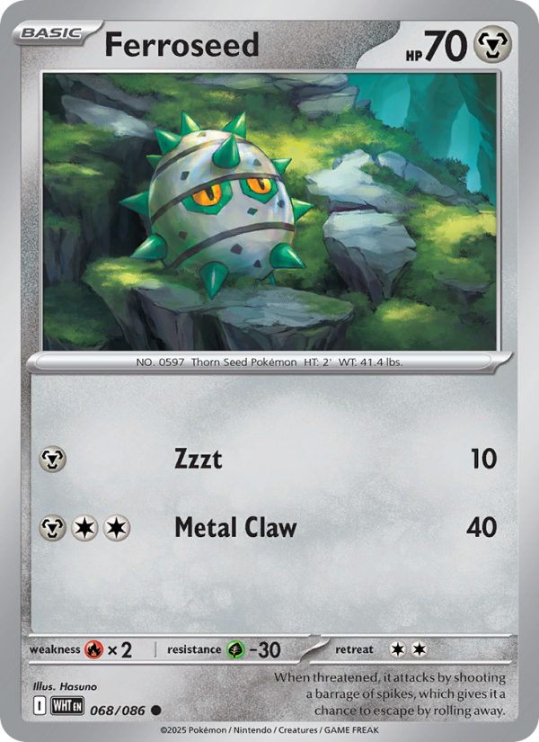 Ferroseed - Pokémon TCG Card