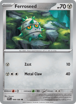 Ferroseed - pokemon TCG Card