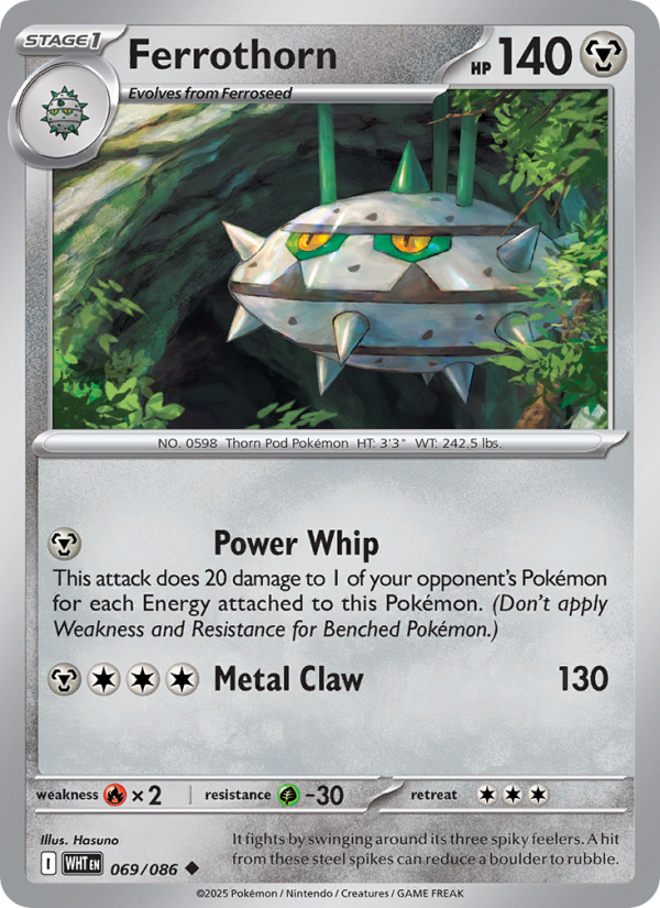 Ferrothorn - Pokémon TCG Card