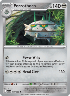 Ferrothorn - pokemon TCG Card