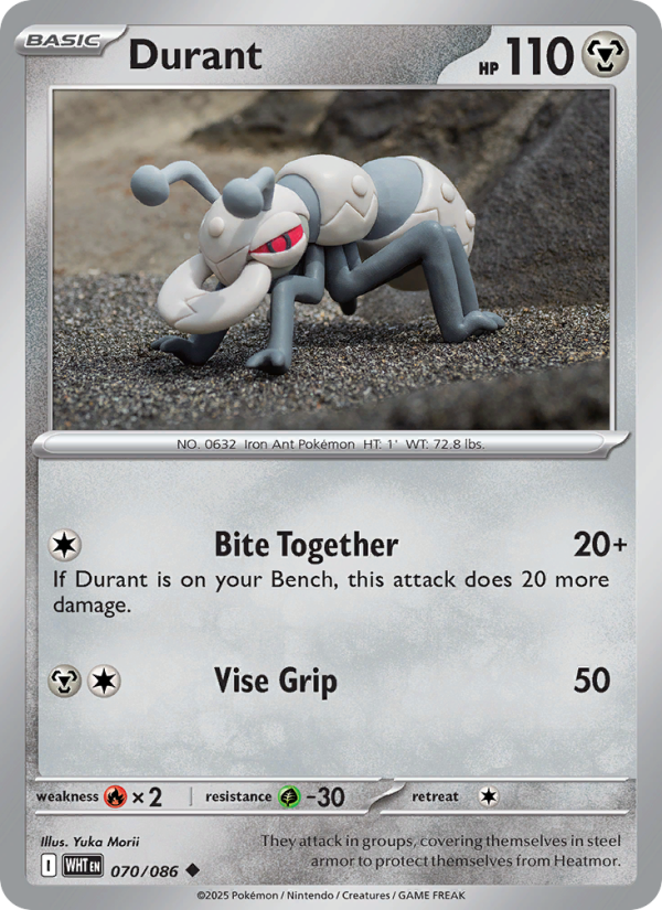 Durant - Pokémon TCG Card