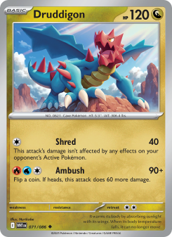 Druddigon - pokemon TCG Card