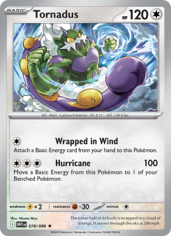 Tornadus - pokemon TCG Card
