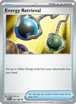 Energy Retrieval - pokemon TCG Card
