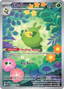 Swadloon - pokemon TCG Card