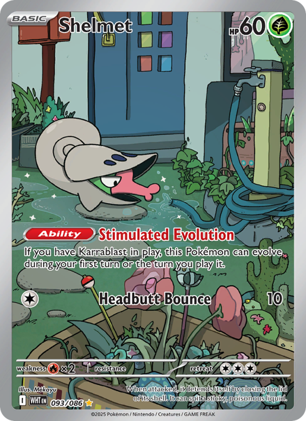 Shelmet - Pokémon TCG Card