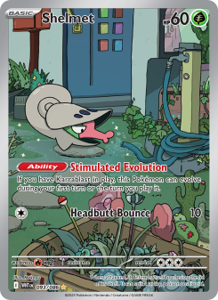 Shelmet - pokemon TCG Card