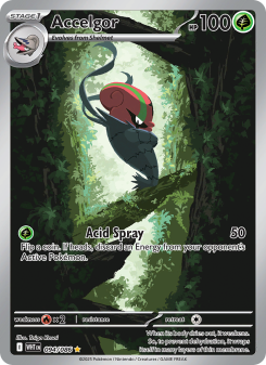 Accelgor - pokemon TCG Card