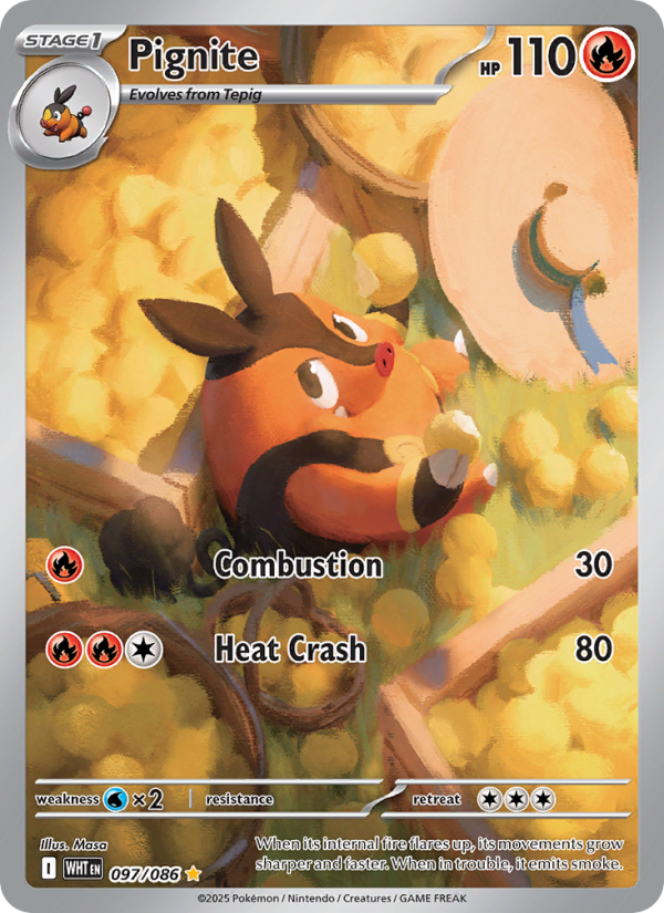 Pignite - Pokémon TCG Card
