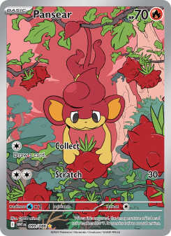 Pansear - pokemon TCG Card