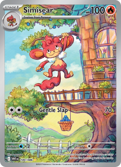 Simisear - pokemon TCG Card