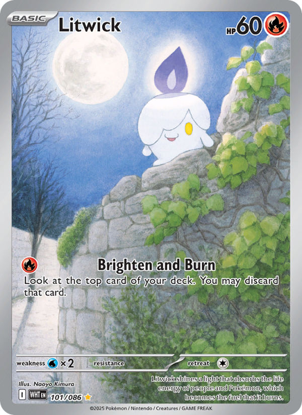 Litwick - Pokémon TCG Card