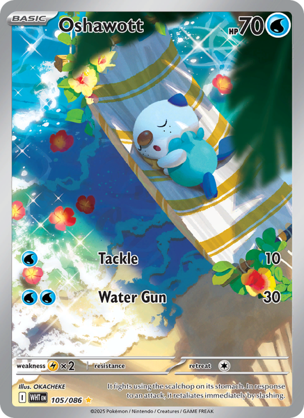 Oshawott - Pokémon TCG Card