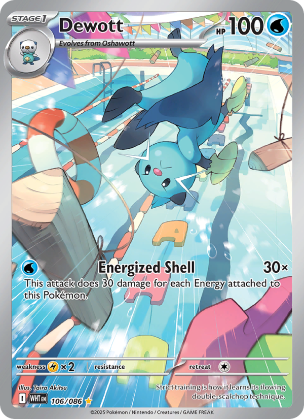 Dewott - Pokémon TCG Card