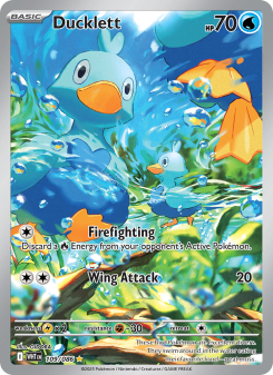 Ducklett - pokemon TCG Card