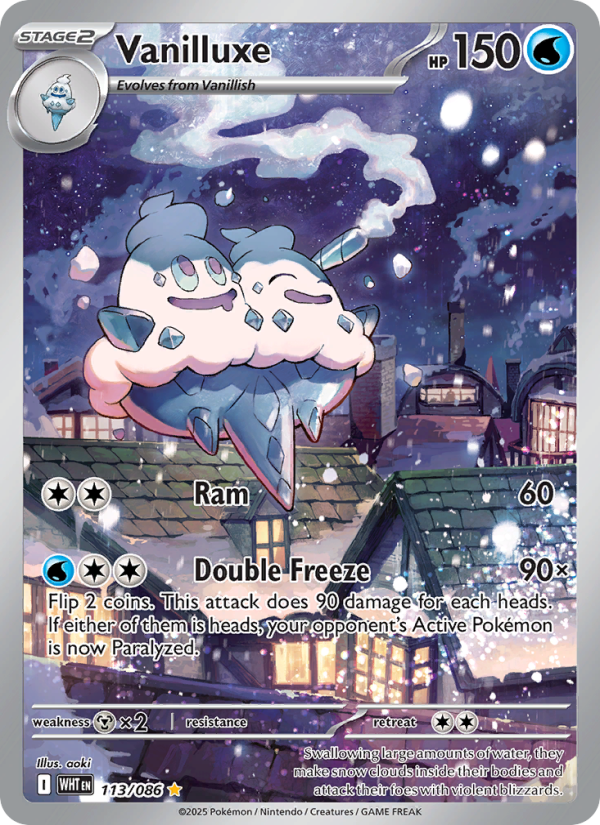 Vanilluxe - Pokémon TCG Card